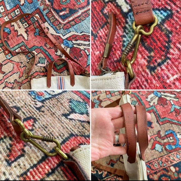 Madewell Canvas Striped Mini Transport - Picture 8 of 11